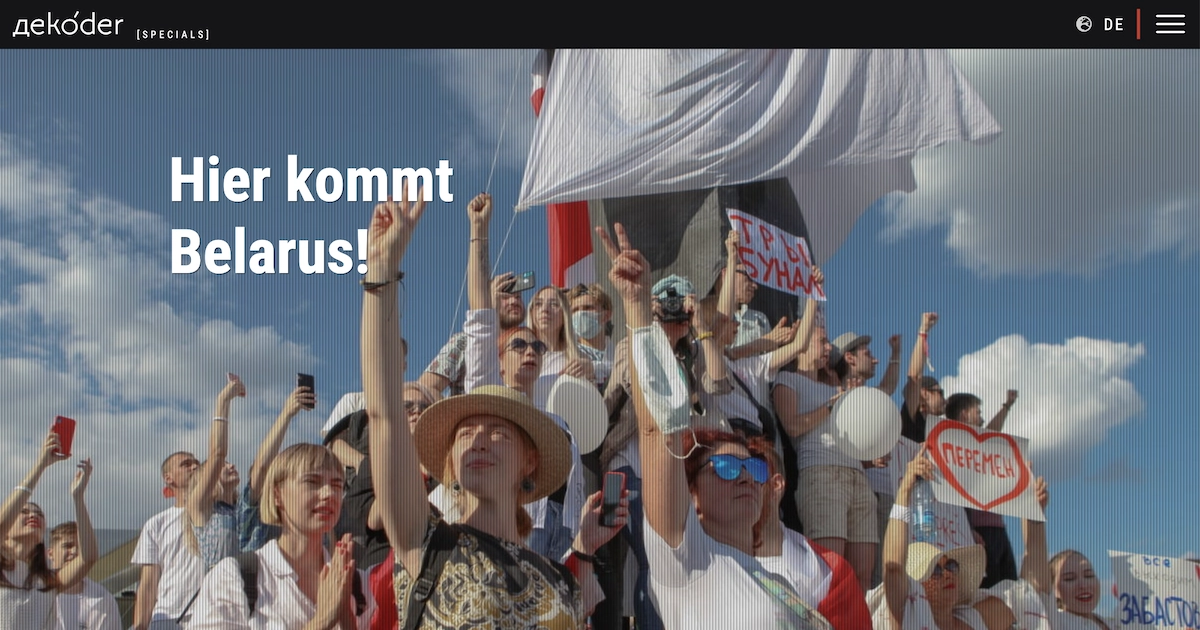 Hier kommt Belarus! | dekoder Specials